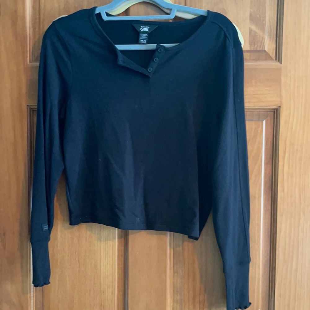 Athleta girl crop sweatshirt